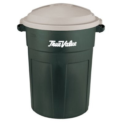TRUE VALUE 2894TVEGRN WASTE RECEPTACLES