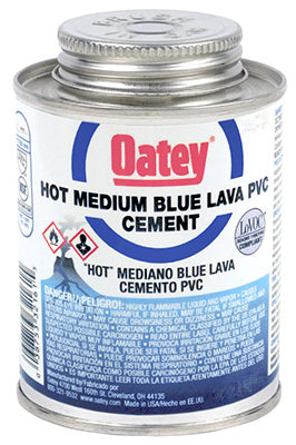 True Value 32160 4OZ BLU Lava PVC Cement TV181500