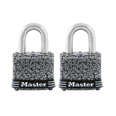 True Value 380T 2PK 1-1/2 STL Padlock