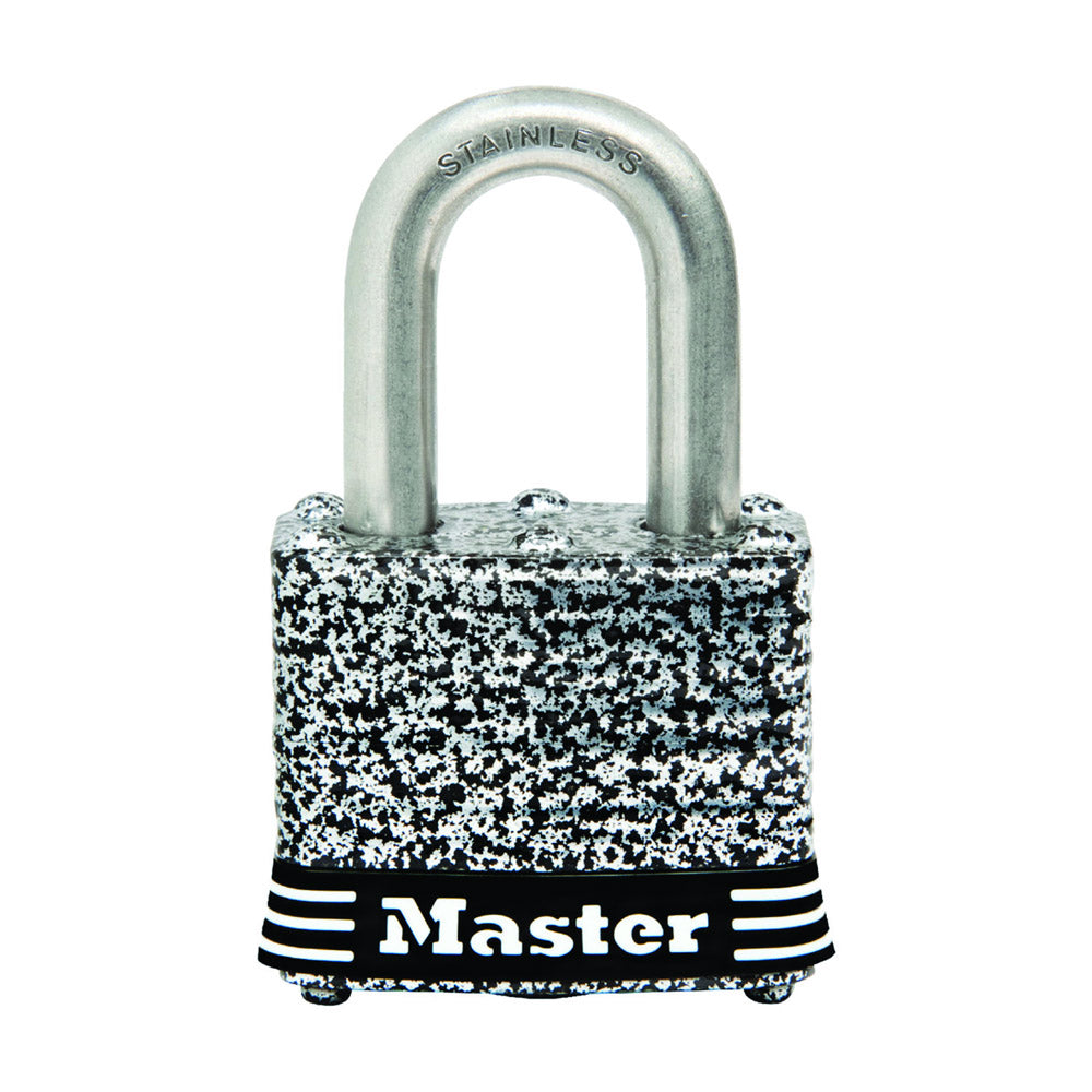 TRUE VALUE 3SSKADHC 1-1/2IN SS LAM PADLOCK