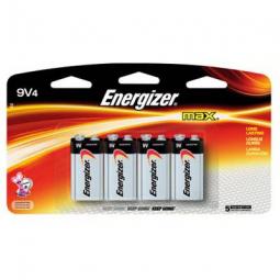 TRUE VALUE 522BP-4H Energizer 4-Pk. 9V Alkaline Batteries