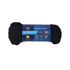 TRUE VALUE 642671 TG 5/32X100BLK PARACORD