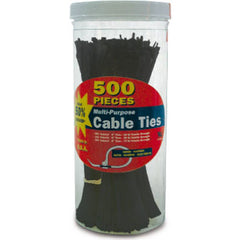 TRUE VALUE 71111 500PK Cable Tie ASSTD