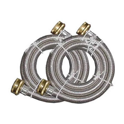 True Value 7243-60-34-1-2PK Homewerks Worldwide 2-Pack Washing Machine Hose