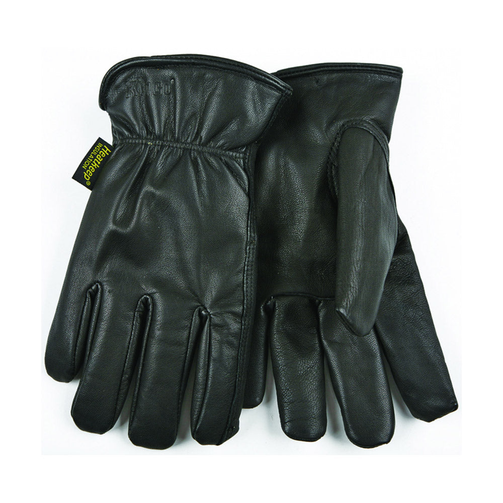 TRUE VALUE 93HKM Medium Men's Goatskin Leather Gloves EA