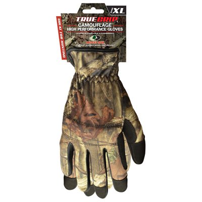 True Value 9706-23 True Grip Utility Glove, Mossy Oak Camo, XL