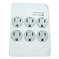 True Value CT-044F-3 Master Electrician Outlet Surge Tap 1200 Joules 6-Outlet