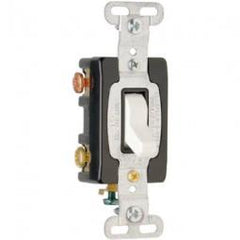 TRUE VALUE CS15AC3WCC8 Pass & Seymour - Legrand 15A White Premium 3-Way Toggle Switch