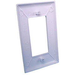 True Value E-122C White 1 Gang Plate 2-3/4 by 4-1/2