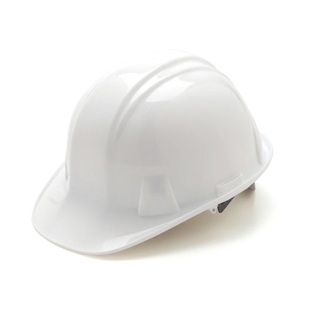 TRUE VALUE HP14110-TV TG WHT RATCH HARD HAT