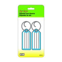 TRUE VALUE KC141 2PK Key Tag/Wire Ring