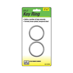 TRUE VALUE KC107BR 2PK1-1/4BRS Split Ring