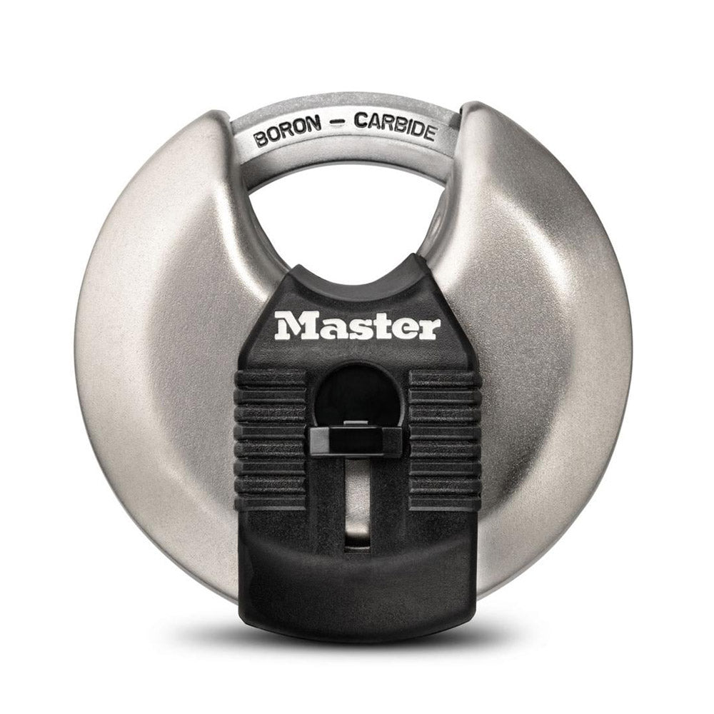 True Value M50XKADCCSEN Master Lock Magnum 3-1/8 Inch 80mm Disc Lock Padlock