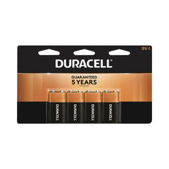 TRUE VALUE MN16B4DW Duracell Alkaline Batteries, 9-Volt, 4-Pk. TV850674