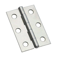 TRUE VALUE N146-258 2 Pack 2-1/2X1-11/16 Zinc Light Narrow Hinge W/Screws