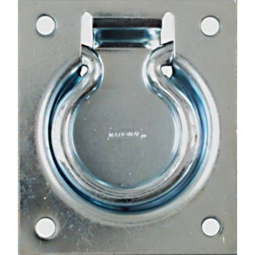 TRUE VALUE N203-752 Zinc Flush Ring Pull EA