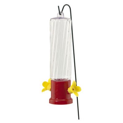 TRUE VALUE NA35248 Audubon Bird Feeder, Hummingbird, Mini, Stake, 3-oz.