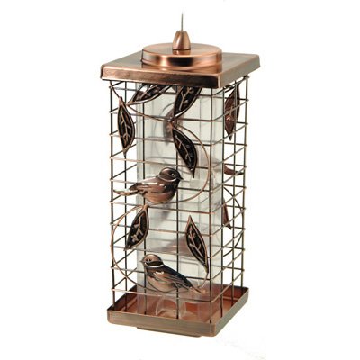 TRUE VALUE NA35329 Audubon Bird Feeder Tube Squirrel-Resistant Holds 1.75-Lbs.