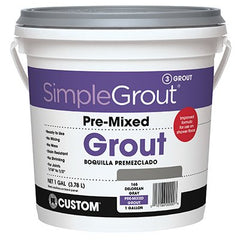 TRUE VALUE PMG1651-2 Gallon Delorean Gray Pre-Mixed Grout