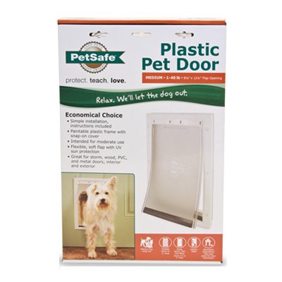 True Value PPA00-10959 Petsafe Plastic Pet Door- Medium