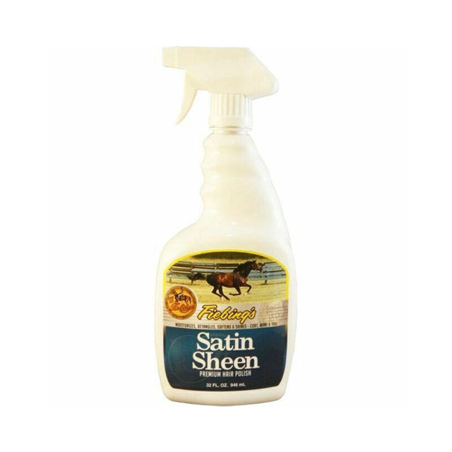 True Value SATN00P032Z Fiebing's Horse Satin Sheen Hair Polish 32-oz.