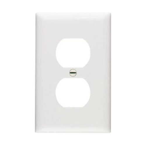 TRUE VALUE TP8WCP10 Pass & Seymour - Legrand 10-Pack White 1-Duplex Nylon Wall Plates