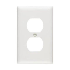 TRUE VALUE TP8WCP10 Pass & Seymour - Legrand 10-Pack White 1-Duplex Nylon Wall Plates