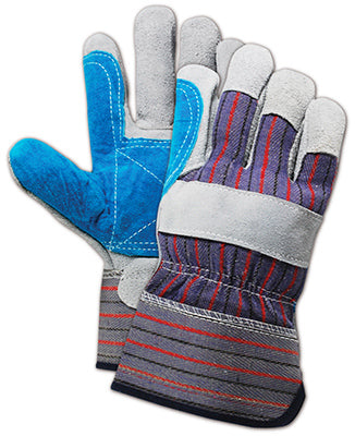 TRUE VALUE TB245DPT LG GRY SPLIT LTHR GLOVE POWER EA