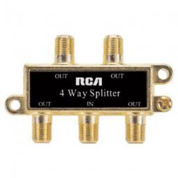 True Value VH49N RCA 4-Way Coaxial Cable Splitter