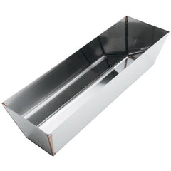 TRUE VALUE 12HR Advance Mud Pan, Contoured Stainless Steel, 12-In.