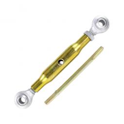 TRUE VALUE 22510 DOUBLE HH 22510 Top Link Category 1 Yellow Zinc Plated, 16