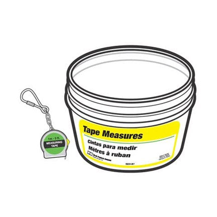 TRUE VALUE KB224-BKT 40PC Tape Measure/Ring EA