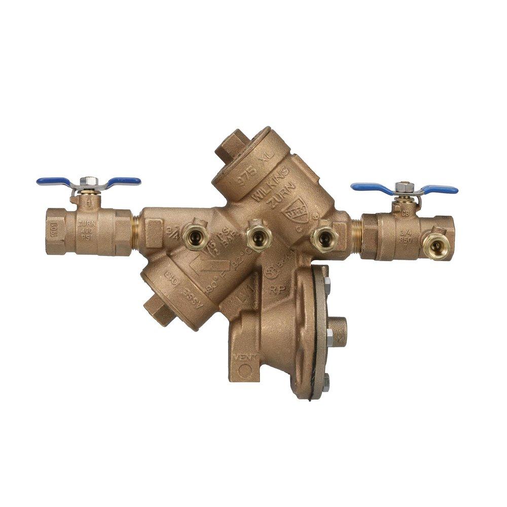 Zurn 34-975XL 975XL 3/4 in. 300L Cast Bronze and Stainless Steel FNPT 175 psi Backflow Preventer