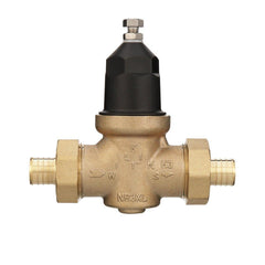 Zurn 1-NR3XLDUPEX NR3XL 1 in. 400 psi Cast Bronze Double Union FNPT x Male Barb PEX Pressure Reducing Valve