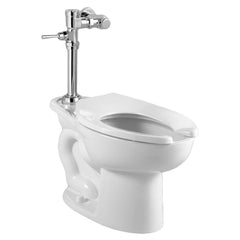 American Standard 2854016.020 Madera™ Chair Height EverClean® Toilet System With Manual Piston Flush Valve, 1.6 gpf/6.0 Lpf