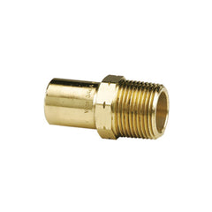 Viega 79420 Pipe Adapter, 2 in Nominal, Fitting x MNPT End Style, Bronze, Import