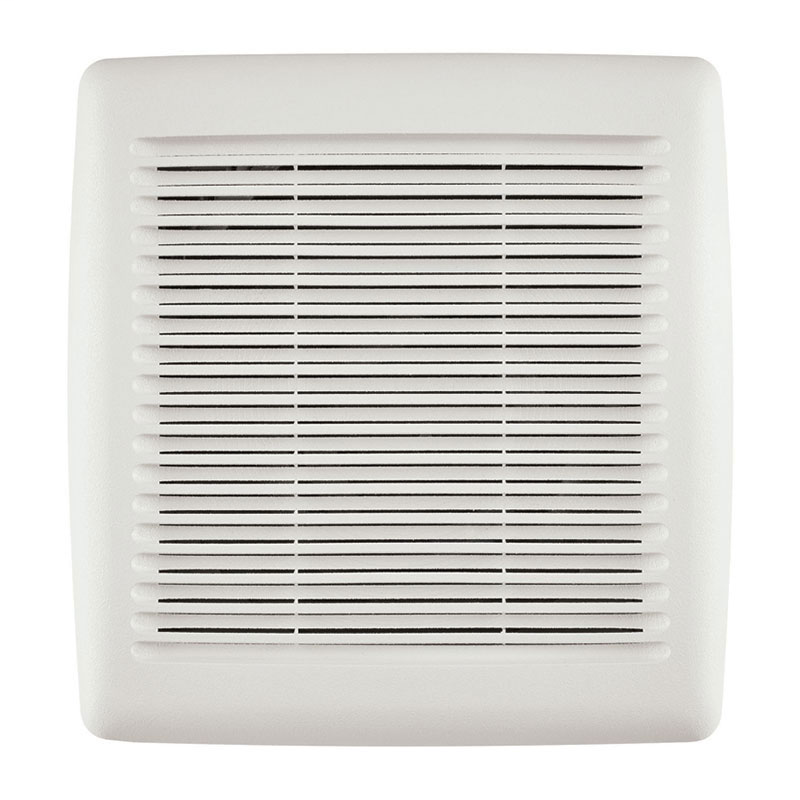 Broan-NuTone AE80 NuTone Invent Single Speed Bath Ventilation Fan, 4 in Duct, 26.9 W, 120 VAC, 0.3 A, 80 cfm