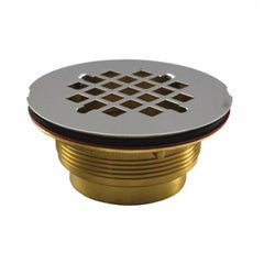 IPS Corporation 67042 7200 Series 2 in. Threaded Bronze/Brass Stainless Steel Shower Drain