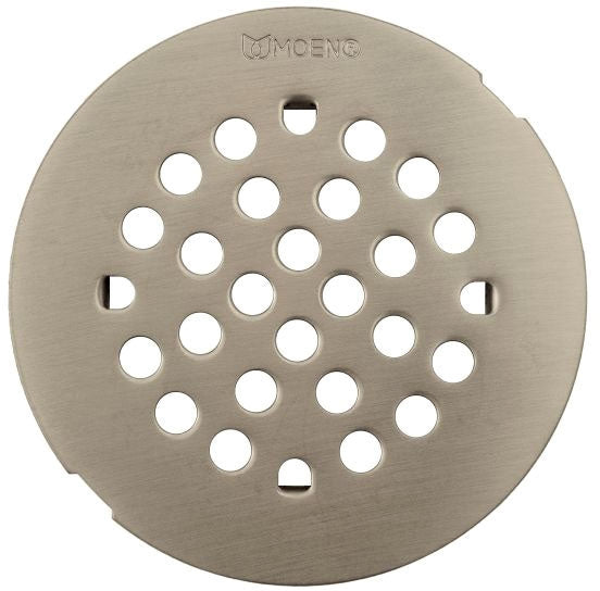 Moen 101663BN 4-1/4 Snap-In Shower Strainer Brushed Nickel