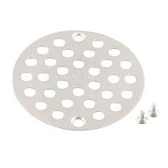 Moen 102763BN Kingsley 4 in. Brass Drain Cover in Brushed Nickel