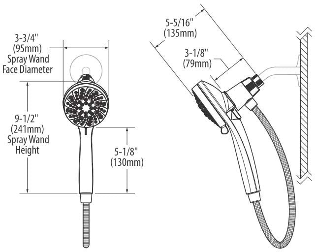 Moen 26100EP Engage Chrome Eco-Performance Handshower