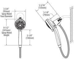 Moen 26100EP Engage Chrome Eco-Performance Handshower