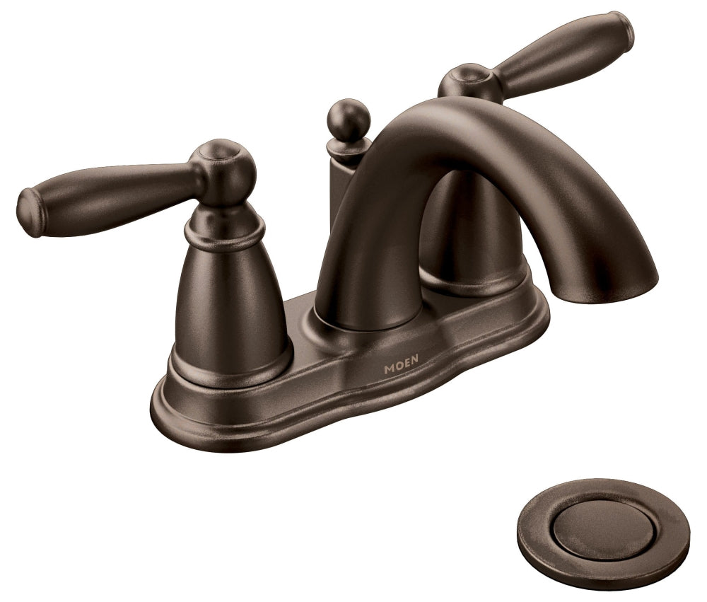 Moen 6610ORB Brantford Two-Handle Bathroom Faucet Oil Rubbed Bronze