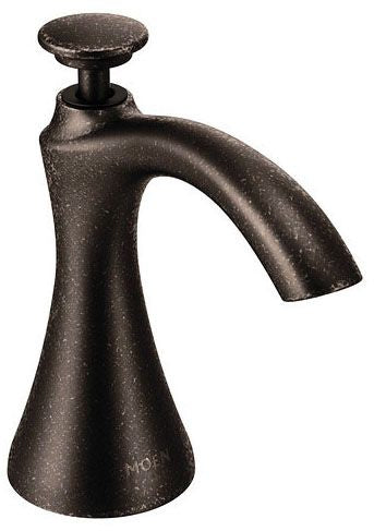 Moen S3946ORB Transitional Soap Dispenser 18 Ounce Oil Rubbed Bronze