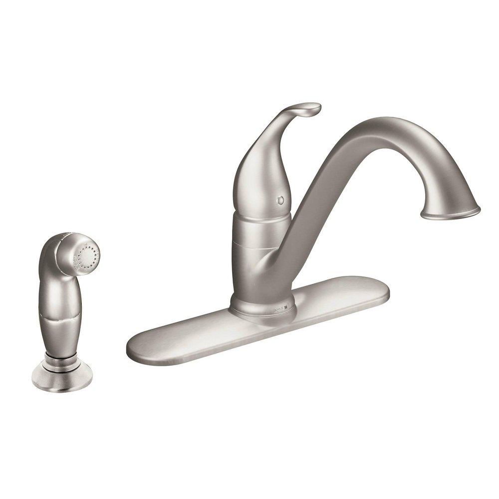 Moen 7840SRS Camerist Kitchen Faucet 1.5GPM Low-Arc 7840SRS