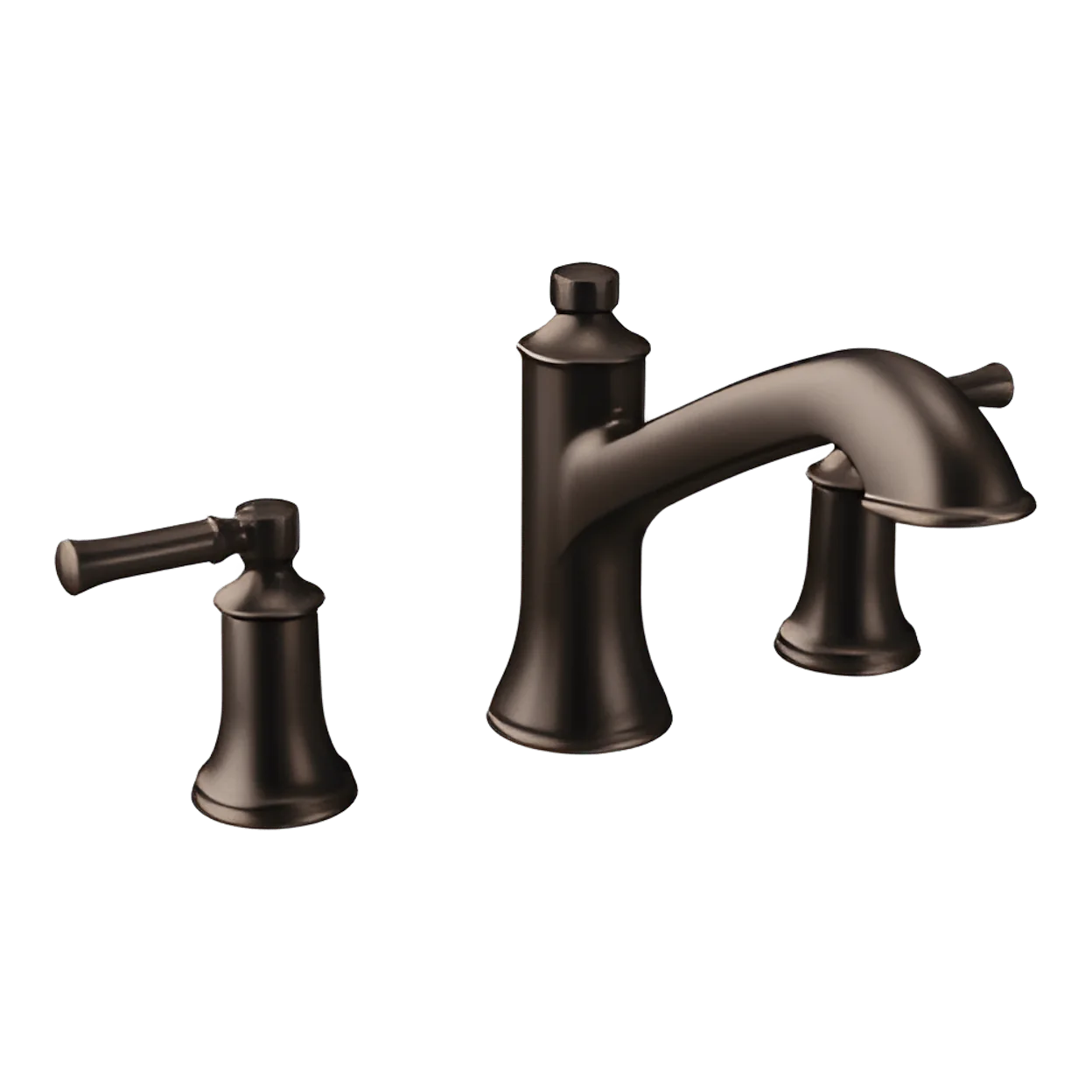 Moen T683ORB Dartmoor Two Handle Roman Tub Faucet in Oil Rubbed Bronze (Trim Only)