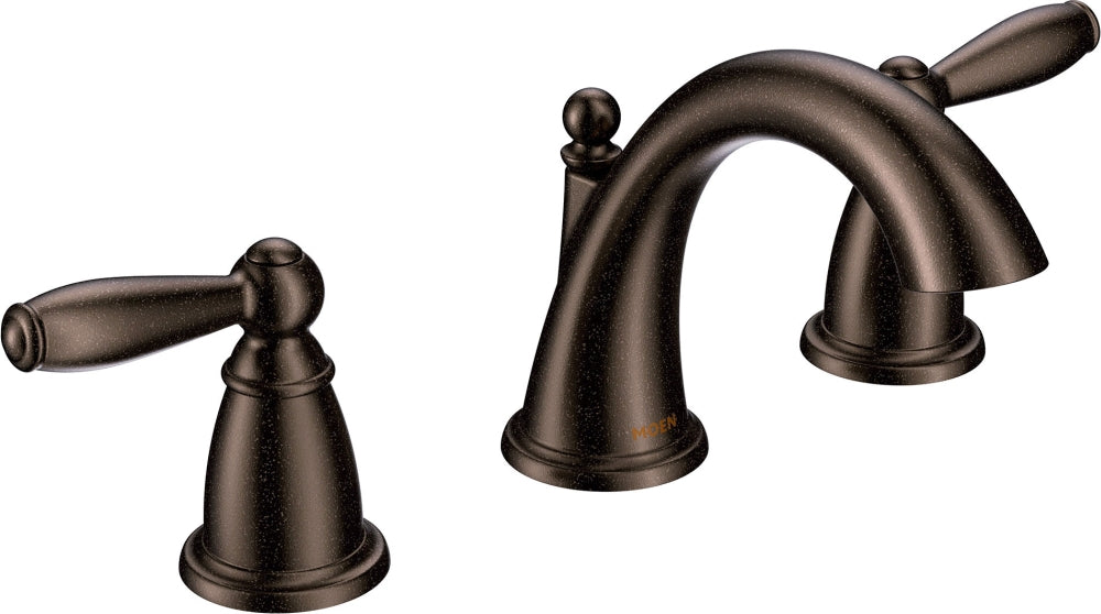 Moen T6620ORB Brantford Two Handle Widespread Bathroom Faucet Oil Rubbed Bronze