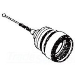 Rectorseal 97052 Hubsett 4 in ABS Horizontal Test Plug