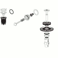 Sloan 3317003 R1003A Rebuild Kit Regal 3.5 GPF Closet