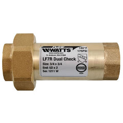 Watts 0072204 Series LF7R 3/4 in Copper Silicon Alloy FNPT Backflow Preventer